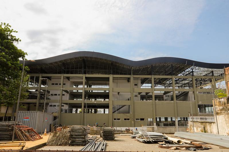 Prefeitura de Manaus intensifica obras de mirante e casarão Thiago de Mello