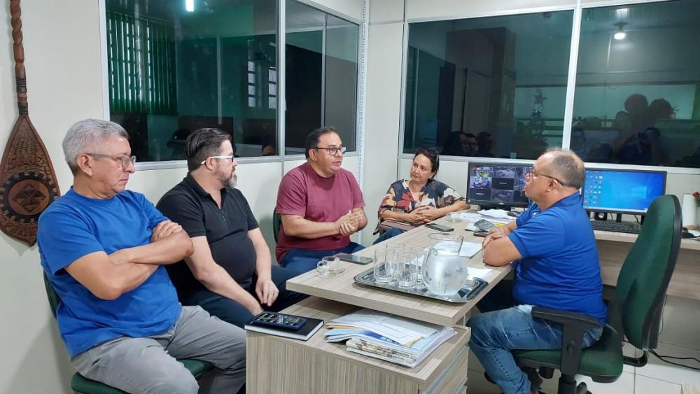 Prefeitura, SAAE e coordenação do ProfÁgua/UEA alinham Termo de Cooperação para melhorar abastecimento de água de Parintins