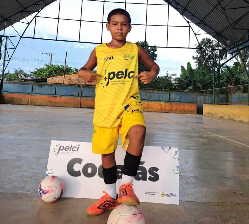 Atleta do Pelci é aprovado em clube da Série A do Campeonato Brasileiro de Futebol