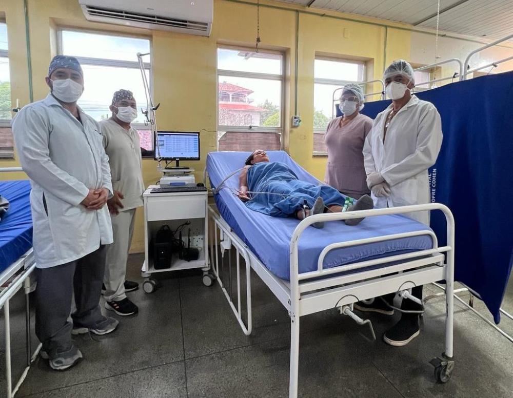 Hospital Jofre Cohen ganha eletrocardiograma móvel com laudo ultra rápido