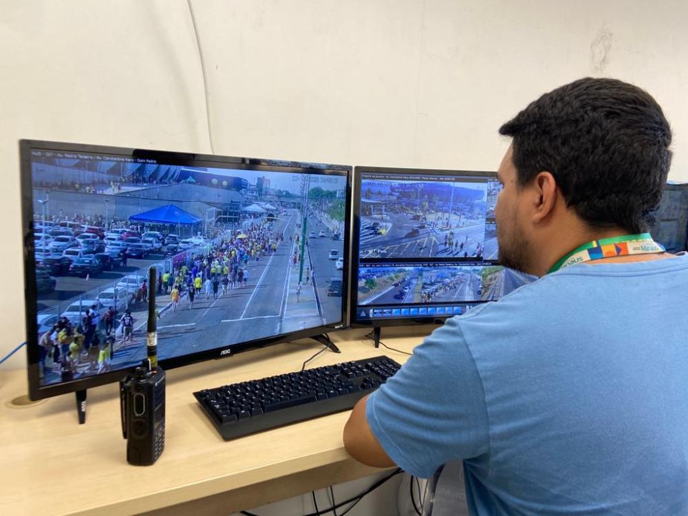 Prefeitura de Manaus fará monitoramento inteligente no jogo Flamengo x Audax nesta quarta-feira, na Arena da Amazônia