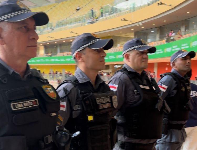 SSP-AM não registra ocorrências durante partida de futebol na Arena da Amazônia