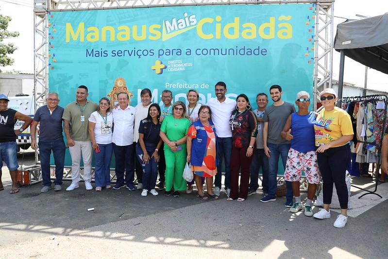 Prefeitura inicia o ano com 15 mil atendimentos na 1ª edição do ‘Manaus Mais Cidadã’ de 2024
