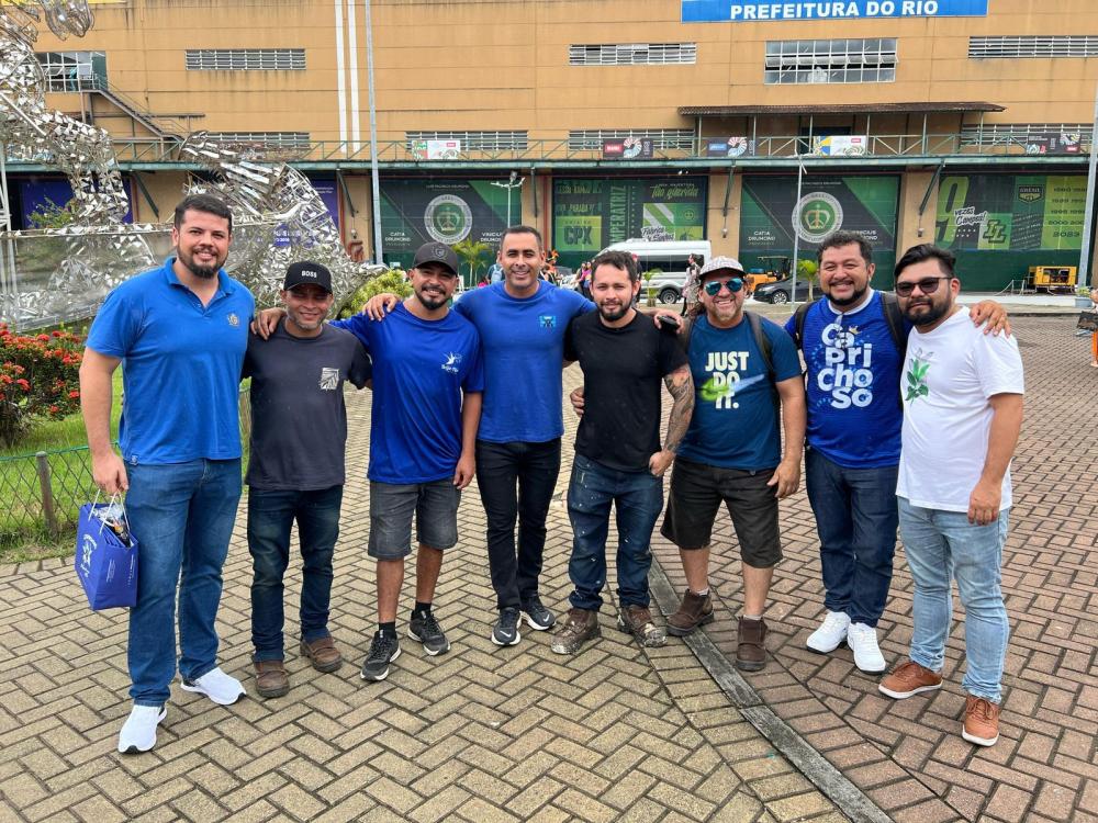 Caprichoso prestigia artistas no RJ e traça planos para o projeto ‘Cultura, o Triunfo do Povo’