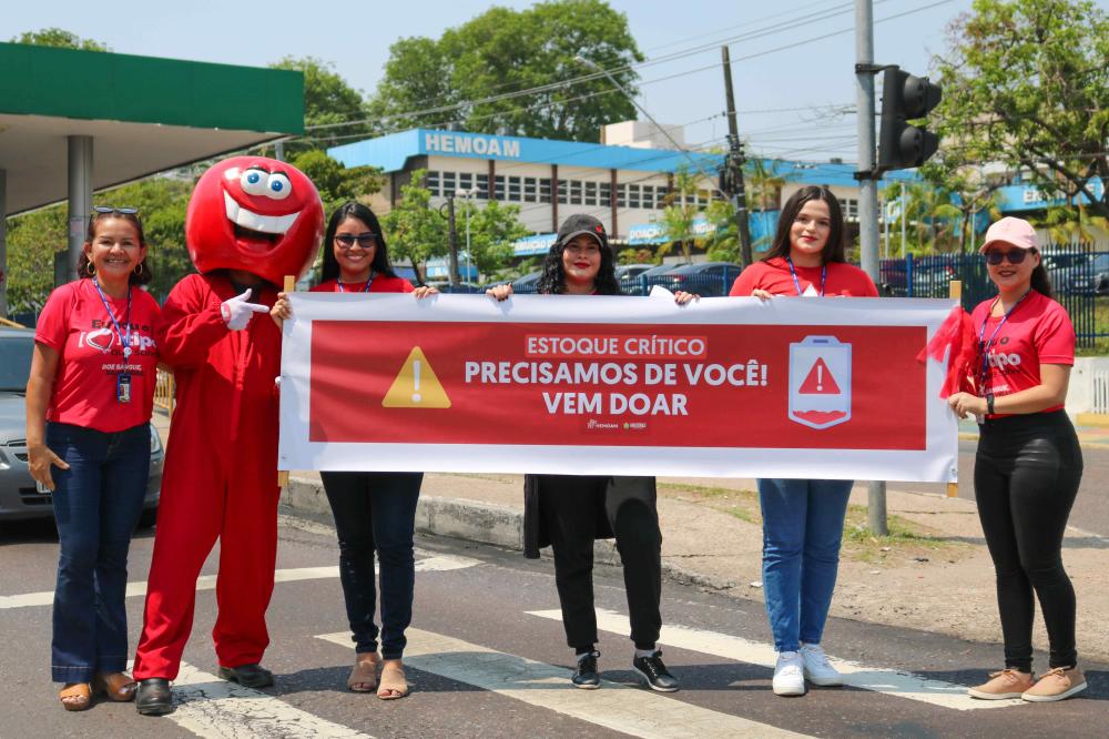 Hemoam lança estratégia de doação de sangue pré-carnaval para garantir estoque seguro durante a folia