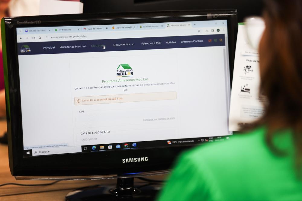 Amazonas Meu Lar estende prazo para correção de dados, até 15 de fevereiro