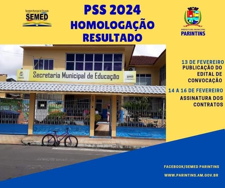Prefeitura de Parintins divulga resultado final do Processo Seletivo Simplificado