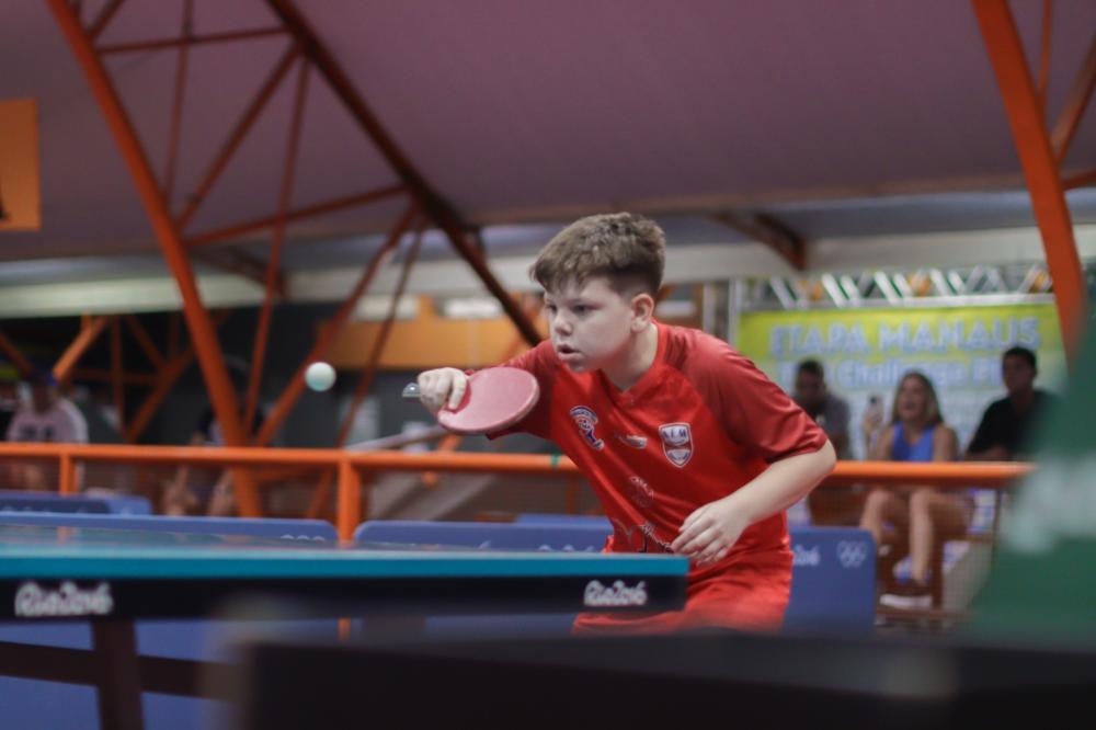 Vila Olímpica é sede da 1ª etapa do Campeonato Amazonense de Tênis de Mesa