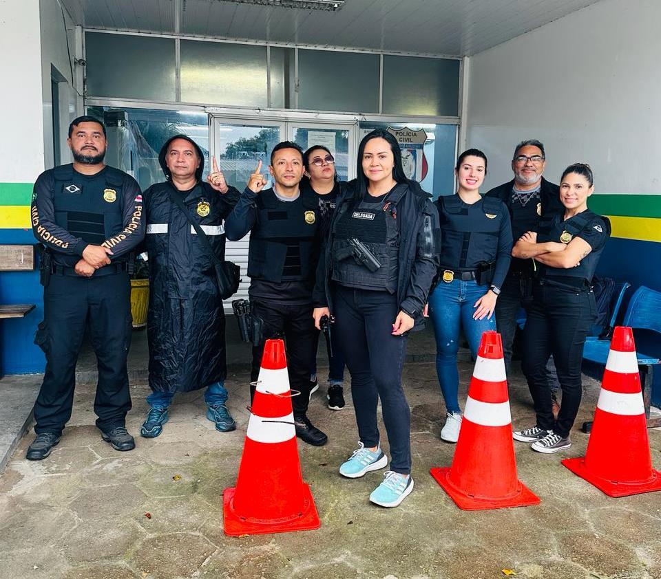 Em Parintins, PC-AM prende homem que perseguiu a ex-companheira e descumpriu medida protetiva