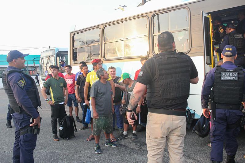 Guarda Municipal da Prefeitura de Manaus reforça segurança no Terminal 3
