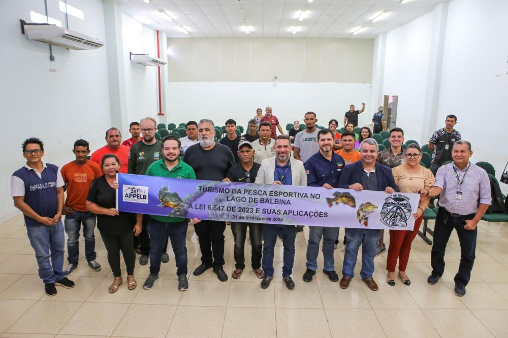 Normatização da pesca esportiva é tema de reunião entre Amazonastur e representantes do setor turístico em Balbina