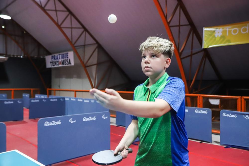 Promessa do tênis de mesa amazonense disputará etapa nacional do TMB Platinum