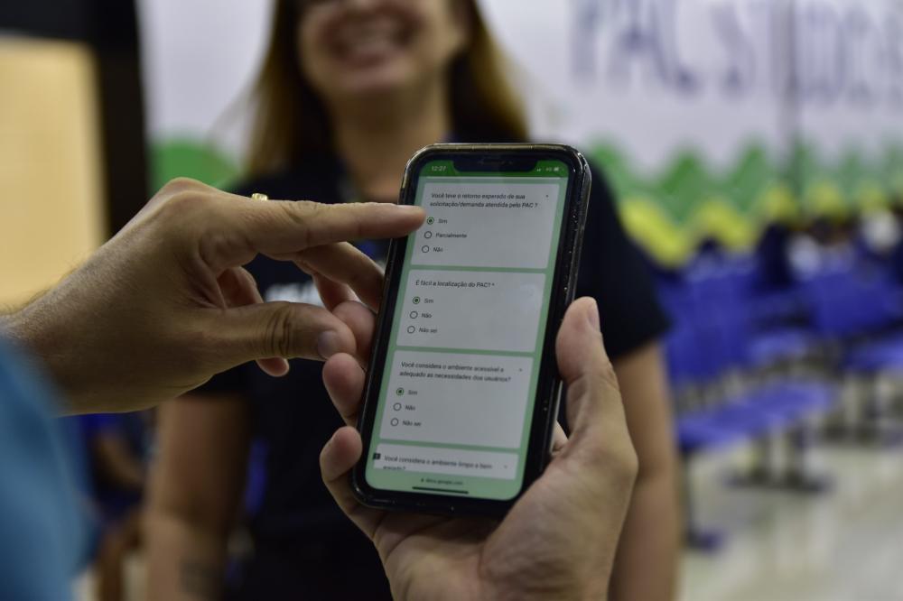 Sejusc introduz pesquisa de satisfação em todas as unidades do PAC da capital e interior