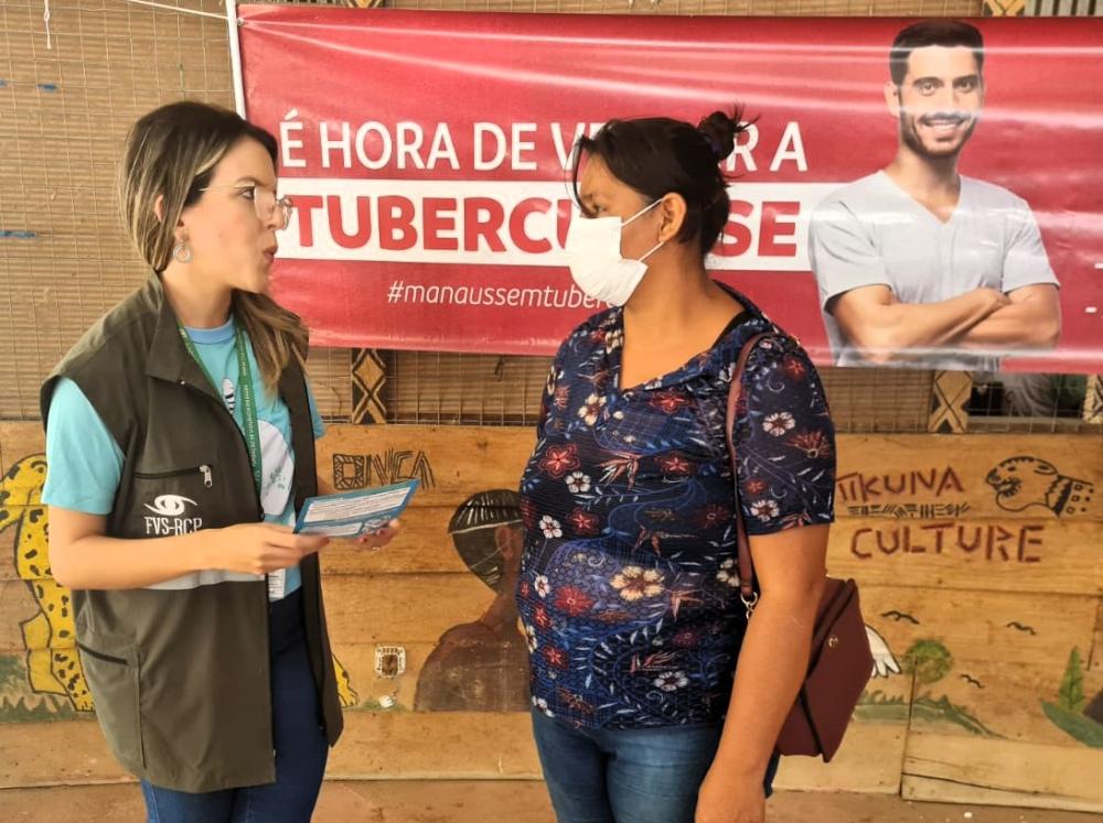 FVS-RCP participa da abertura da campanha de mobilização contra a tuberculose em Manaus