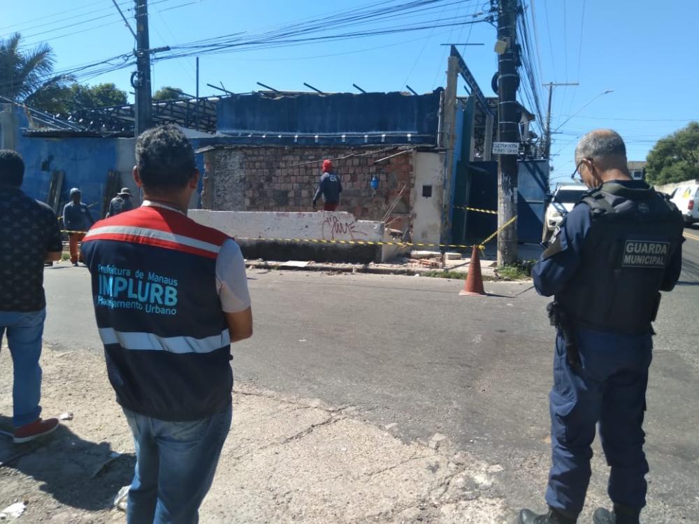 Demolições administrativas na capital por obstruções urbanas têm alta de 200% no bimestre de 2024