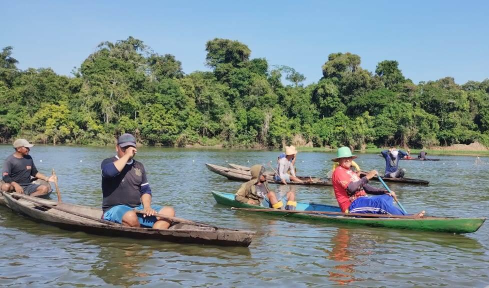 Ibama orienta comunidade do Amazonas sobre manejo de pirarucu
