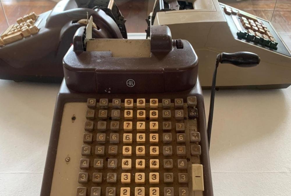 Registros do Tempo: Palacete Provincial expõe a evolução de máquinas registradoras e calculadoras