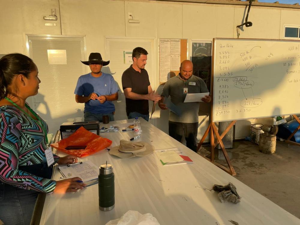 Aquicultores de Tabatinga participam de capacitação promovida pelo Idam e Ifam