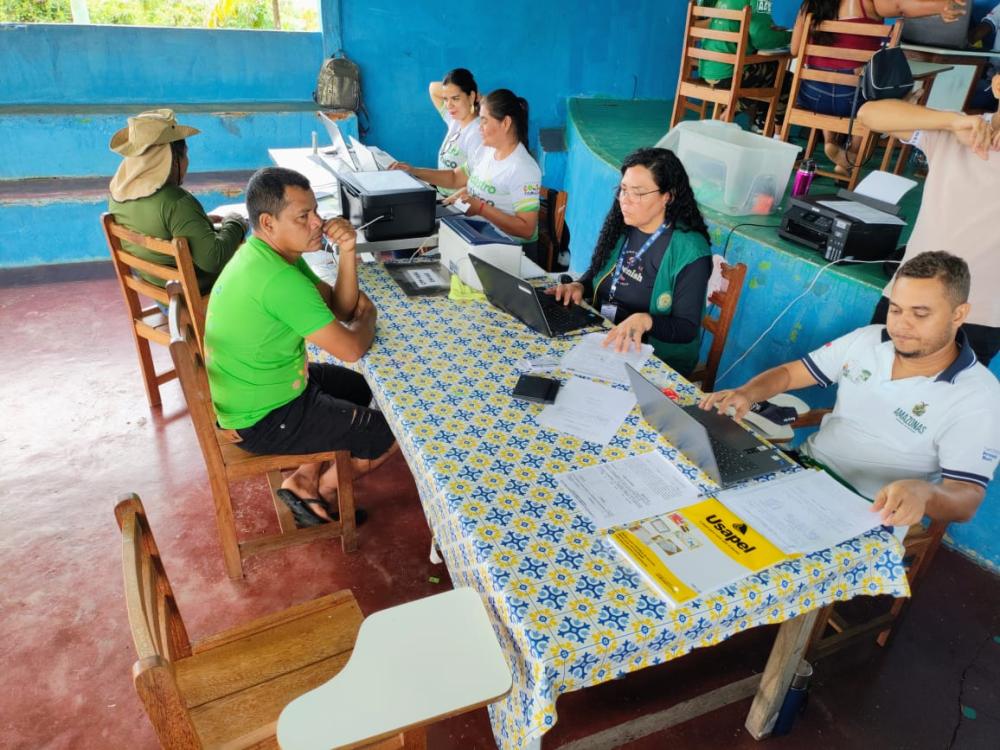 Idam intensifica regularização de produtores rurais na RDS do Rio Amapá, em Manicoré
