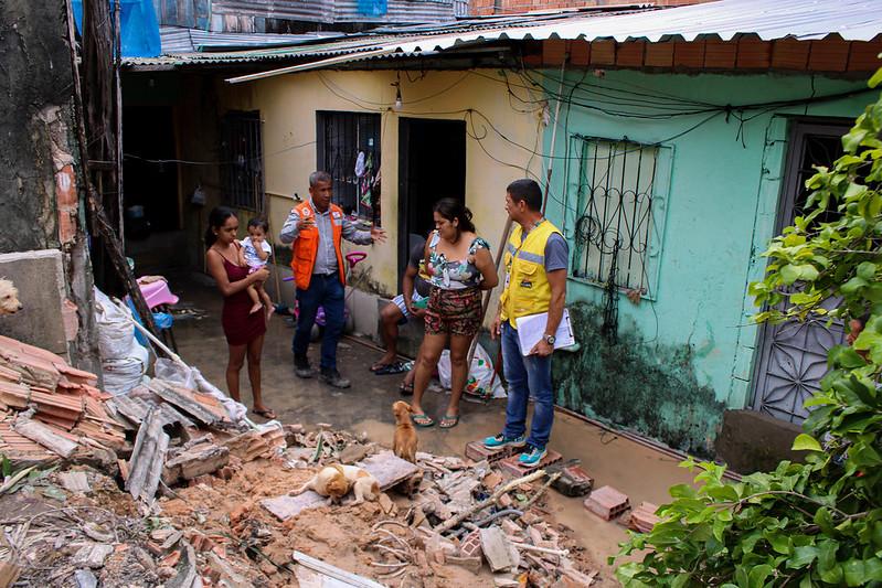 Prefeitura dá continuidade ao atendimento socioassistencial de famílias afetadas pelas fortes chuvas