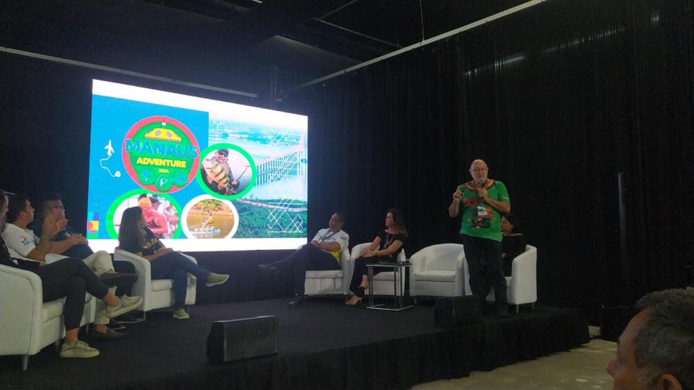 Prefeitura faz ativação do Manaus Adventure 2024 em evento de pesca realizado em São Paulo