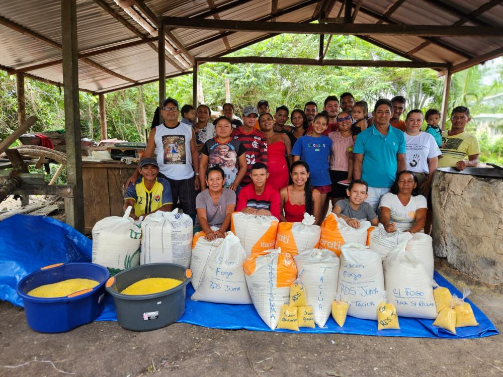 Unidade demonstrativa do projeto Roça Sem Queima gera resultados na RDS do Juma