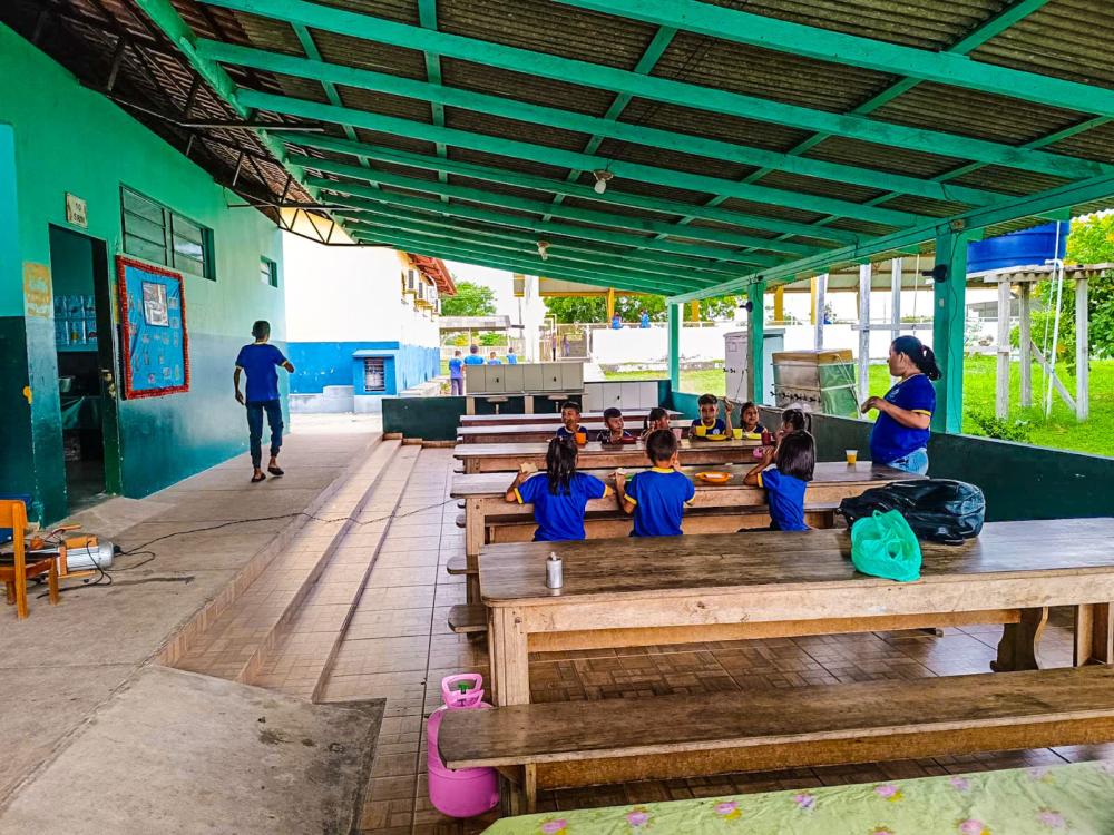 Semed realiza vistoria para garantir qualidade da merenda escolar na zona rural