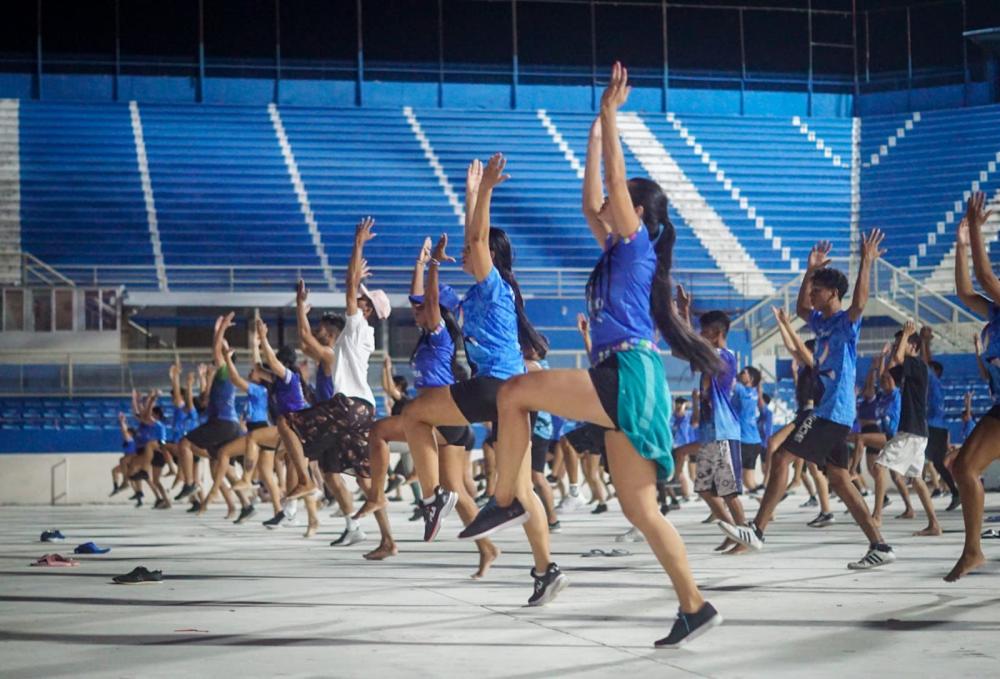 Boi Caprichoso inicia ensaios do elenco de arena para o Festival de Parintins 2024