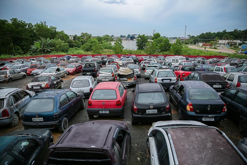 Detran-AM: Visitação para o primeiro leilão de sucatas do ano começa nesta quinta-feira