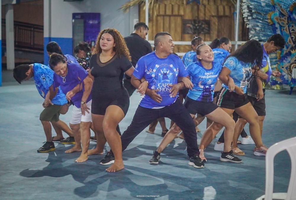 Departamento Cênico Caprichoso inicia oficinas de Teatro em preparação ao Festival de Parintins