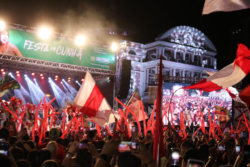 Final do BBB 24: Com realização do Governo do Amazonas, ‘Festa da Cunhã’ animou o público em Manaus e Parintins