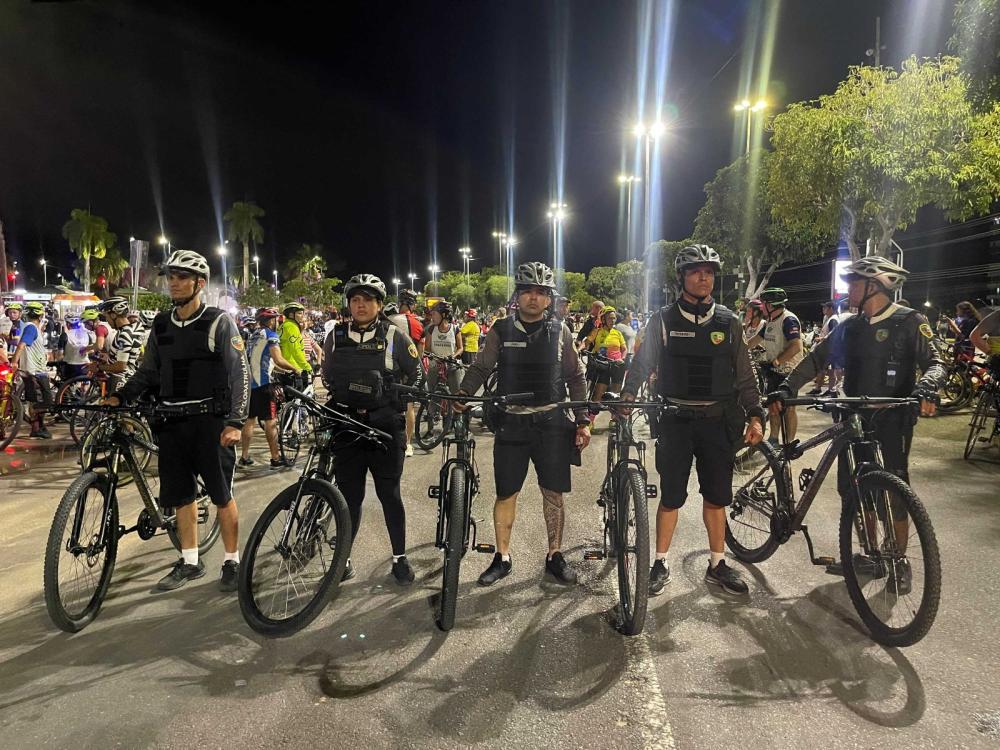 9° Passeio Ciclístico Tiradentes da Polícia Militar do Amazonas reúne mais de 300 participantes na Ponta Negra