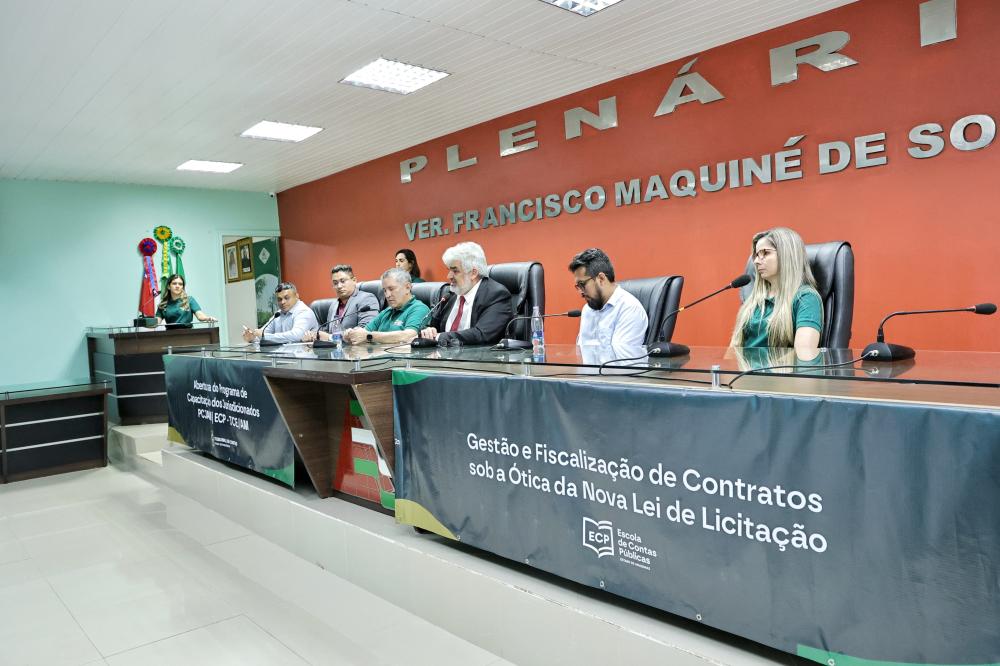 Escola de Contas Públicas do TCE inicia capacitações no interior. Primeiro município é Iranduba