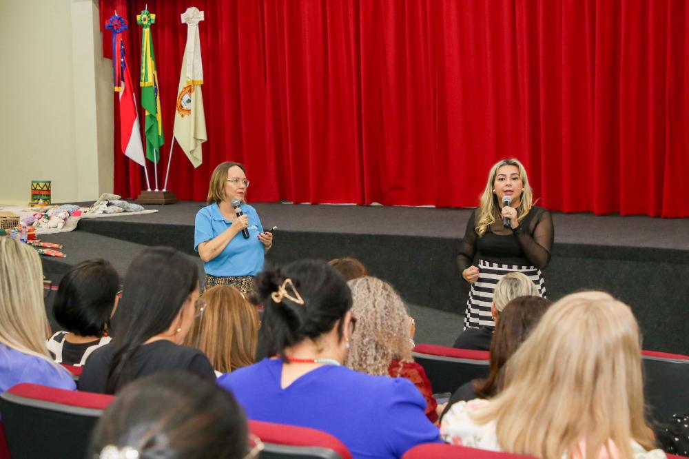 Profissionais da educação infantil da Prefeitura de Manaus participam da 1ª oficina da ‘Unidade Amiga da Primeira Infância’