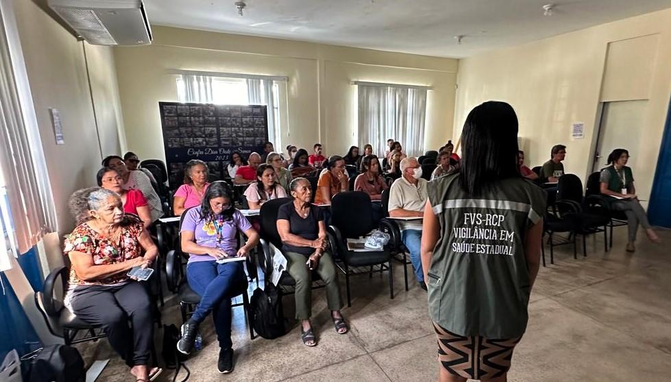 Malária: FVS-RCP destaca fortalecimento das ações para Agentes Comunitários de Saúde sobre Vigilância da doença em Manaus