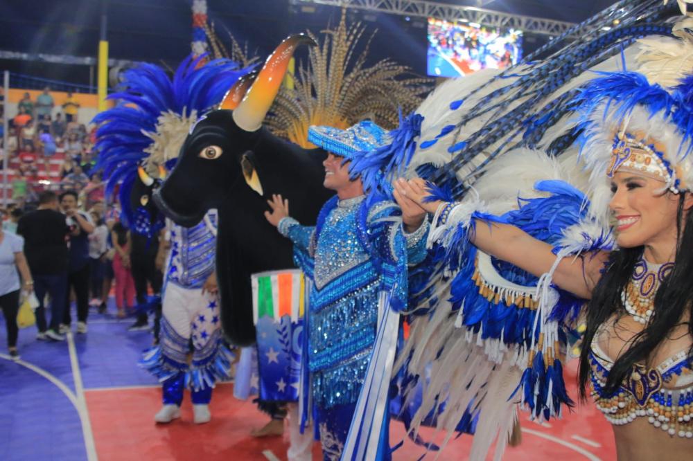 Ex-presidente do Caprichoso, Rubem dos Santos, dá nome ao maior ginásio do interior do Amazonas