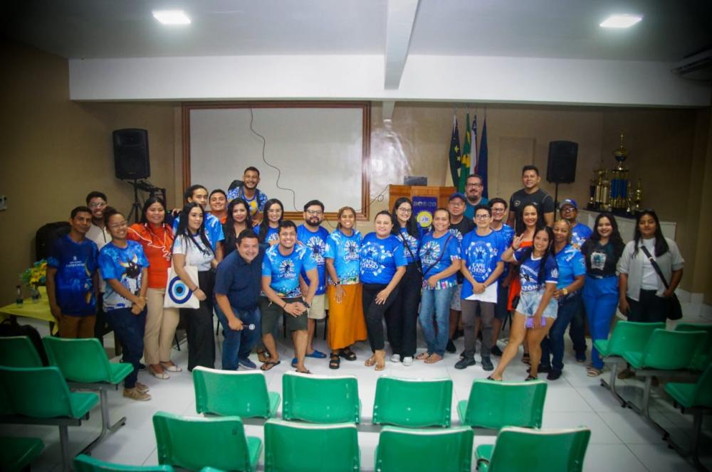 Meta reúne profissionais e segmentos do Boi Caprichoso em oficina na Escola Senador João Bosco