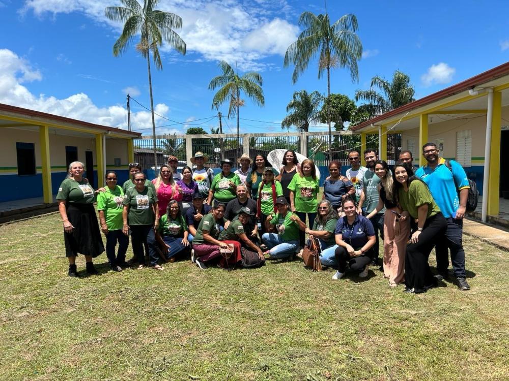 Em Canutama, Idam destaca inventário florestal e diagnóstico produtivo em capacitação para mulheres extrativistas de babaçu