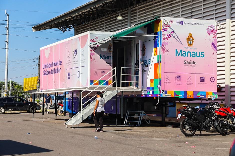 Unidade Móvel de Saúde da Mulher atende em nova localização a partir de segunda-feira, 20/5
