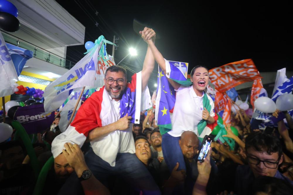 Governador Wilson Lima participa do lançamento da pré-candidatura de Brena Dianná à Prefeitura de Parintins