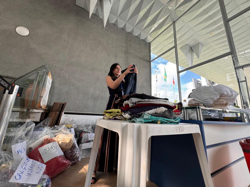 Campanha do TCE-AM arrecada quase 12 toneladas em donativos para Rio Grande do Sul