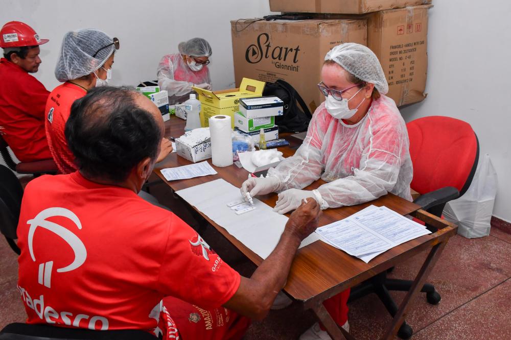 Garantido e Semsa promovem Dia “D” em Saúde para trabalhadores de galpão e demais colaboradores