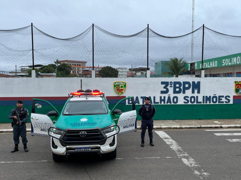Em Tefé, Polícia Militar do Amazonas prende homem que usou facão para ameaçar e roubar vítima