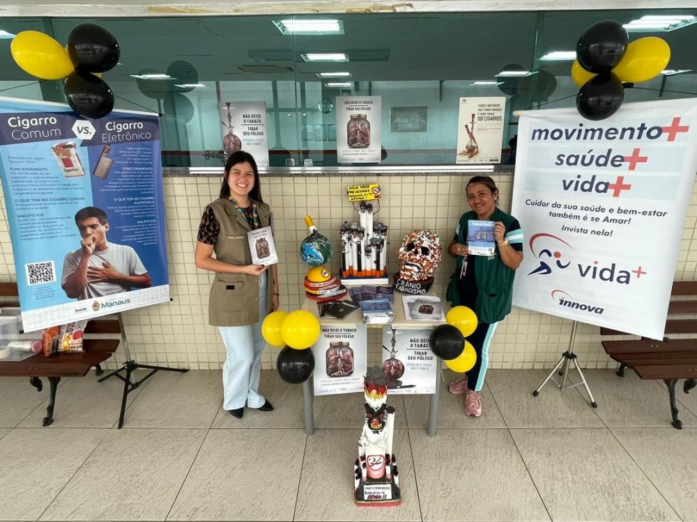 Prefeitura sensibiliza população sobre males do tabagismo em ações pelo Dia Mundial sem Tabaco