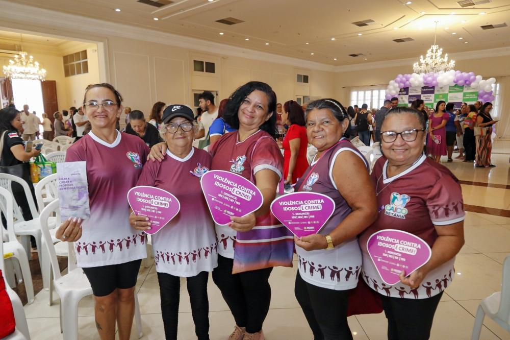 ‘Junho Violeta’: Governo do Amazonas lança programação para o enfrentamento à violência contra pessoas idosas
