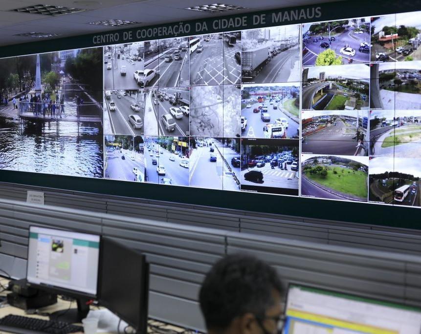 Em cinco meses, manauaras acionam mais de 29 mil vezes o sistema de monitoramento do  Centro de Cooperação da Cidade