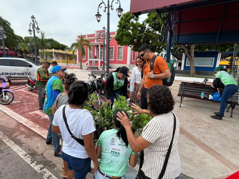Blitz Educativa abre a Semana Municipal do Meio Ambiente em Parintins