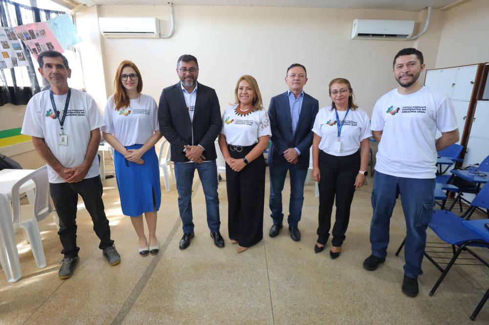 Governo do Amazonas oferece serviços de cidadania na 1ª edição do Programa Justiça Itinerante Cooperativa na Amazônia Legal