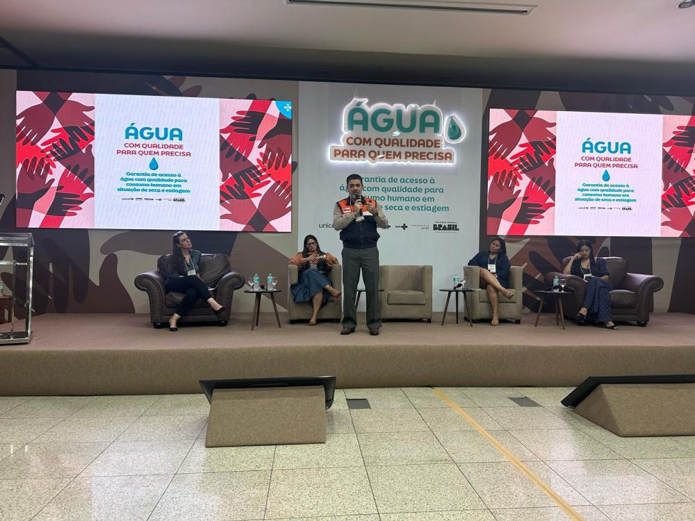 Defesa Civil do Amazonas participa de seminário nacional sobre qualidade da água em situações de estiagem