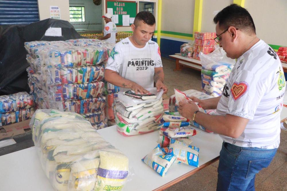 Festival de Parintins 2024: FPS lança edital de credenciamento para instituições recebem alimentos doados